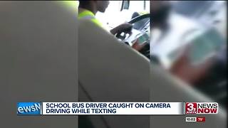 Bus driver fired after texting while driving school bus