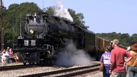 UP 4014 Big Boy in Northeast Texas Heading Northbound Sept 2021