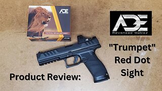 Product Review: ADE Advanced Optics Red Dot "Trumpet" Sight - AVOID / DO NOT BUY!!!