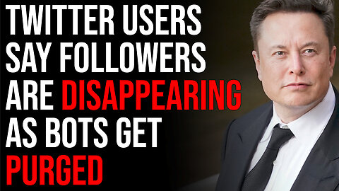 The Purge Has Begun, Twitter Users Say Followers Are Disappearing As Bots Get Purged