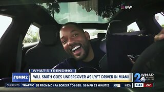Will Smith goes undercoveras Lyft driver