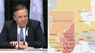 Voici les régions qui ont encore le droit de se rassembler à Noël au Québec