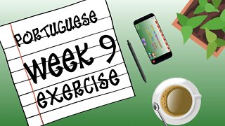 New Portuguese Practice! \\ Week 9 Speaking Exercise // Learn Portuguese with Tongue Bit!