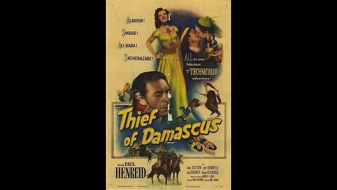 Thief of Damascus (1952) | A historical adventure film directed by Will Jason