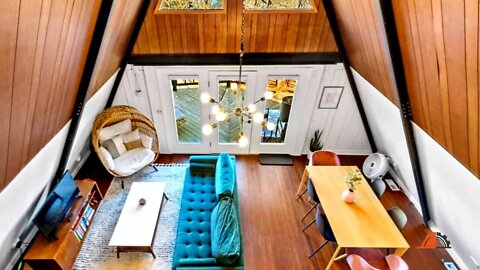 Ultra A-FRAME modern house design - Tiny House Cabin