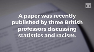 The Left Says Statistics Are Racist