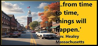 From time to time, things will happen In Massachusetts YOU WILL BE assaulted Gov Healey cares not