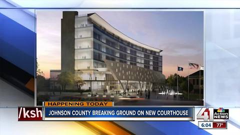 JoCo to break ground on courthouse 75 yards away from old courthouse