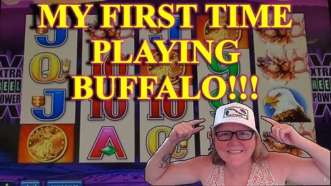 Slot Play - Buffalo, Aristocrat - My First Time Playing Buffalo!!!