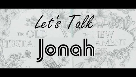 Being Jonah. (Jonah 1:1-13)