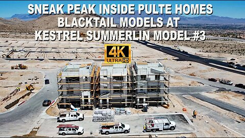 Sneak Peak Inside Pulte Homes Blacktail Kestrel Summerlin Model #3