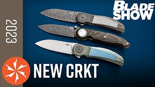New CRKT Knives: Michael Walker Designs! - Blade Show 2023 Preview