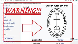 United Church of Christ - WARNING AGAINST THEM - EXPOSED