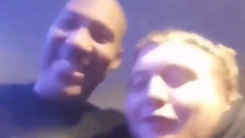 SAVAGE Sixers Fan Says "F**K YOU" to LaVar Ball While Taking a Picture with Him