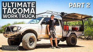 Building The Ultimate Tacoma Work Truck Tray | Part 2 - First Generation Toyota