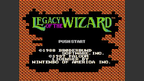 Legacy of the Wizard Nintendo NES ending