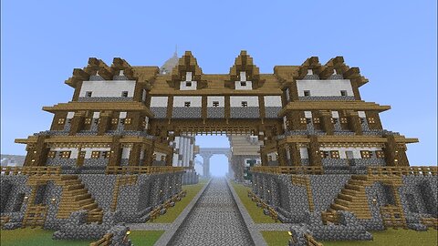 Minecraft: Medieval Huge Building / Home Tutorial [part 105 season 1]