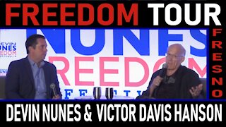 Freedom Tour Fresno: Devin Nunes and Victor Davis Hanson