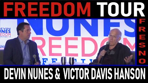 Freedom Tour Fresno: Devin Nunes and Victor Davis Hanson