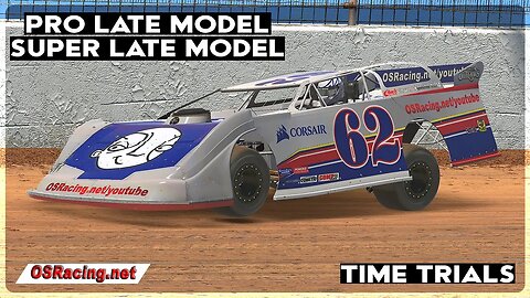 Late Model Time Trials - iRacing Dirt #iracing #dirtracing #iracingdirt