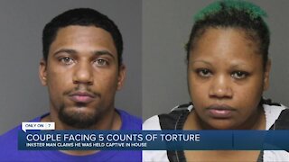 Couple facing 5 counts of torture