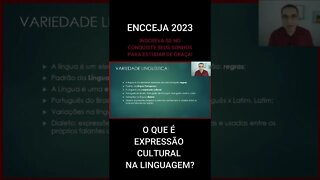 O QUE É EXPRESSÃO CULTURAL NA LINGUAGEM? - #shorts