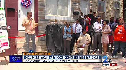 Church restores abandoned home in East Baltimore