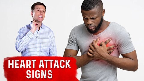 Heart Attack Signs: 1 MINUTE TEST – Dr. Berg