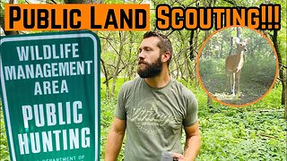 My FIRST Time Ever SCOUTING Public Land!!!