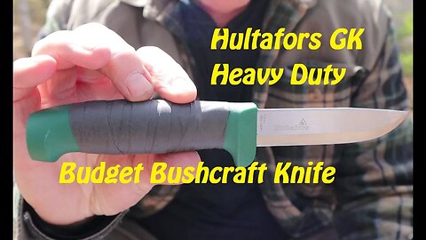 Hultafors Heavy Duty GK Budget Bushcraft Knife
