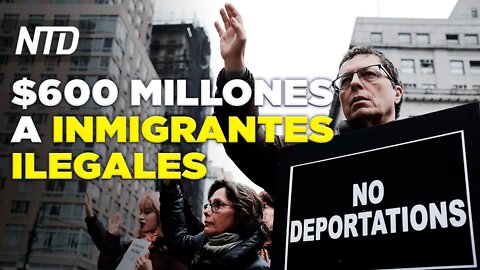 Nueva York destina 600 millones para asistir a inmigrantes ilegales | NTD Noticias