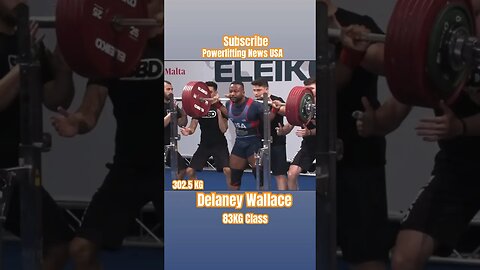 Delaney Wallace: IPF 2023 World Champion Killer Squat #viral #short