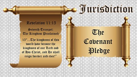 Jurisdiction: The Covenant Pledge
