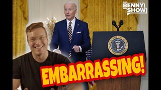 Joe Biden Press Disaster Compilation | Cringe Supercut