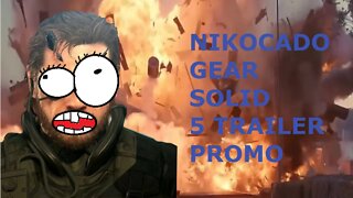 Nikado Gear Solid 5 Gameplay Trailer 😂 #shorts