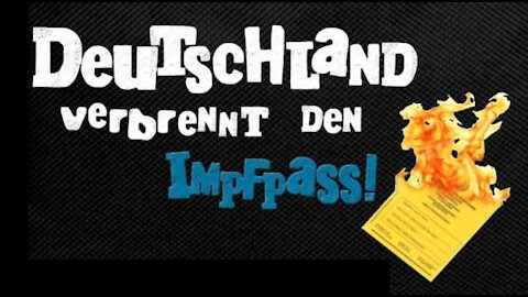 Deutschland verbrennt den Impfpass