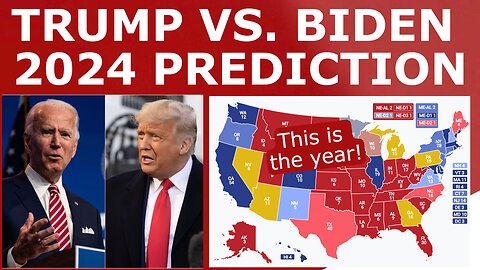 TRUMP vs. BIDEN! - 2024 Presidential Election Prediction (January 2, 2024)