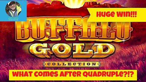 Buffalo Gold Collection Huge Win! Started with $100 Challenge. Loud & Local (Parx Casino)