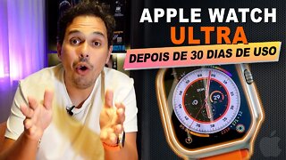 Meus 30 primeiros dias com AppleWatch Ultra! Vale a pena comprar?