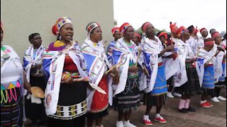 SOUTH AFRICA - Ulundi - Opening of the House of Traditional Leaders (EFL)
