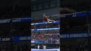 Olivia Trautman (OU) 9.950 on Bars - 2023 NCAA Championships Finals #shorts