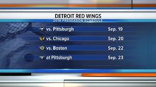 Red Wings announce 2018 preseason schedule