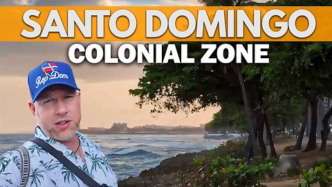Santo Domingo Dominican Republic Colonial Zone Tour 2024 4K