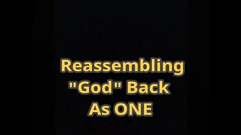 MM # 527 Re-Assembling "God" Back As ONE. The Tohu-Bohu of God. This Is Going To Sound Crazy!