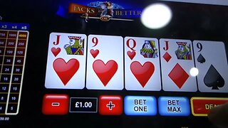 VIDEO POKER GAMEPLAY - CASINO GAMES - FUN - LEARNING HOW TO PLAY VIDEOPOKER WITH PRACTICE