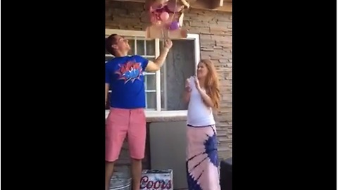 Gender reveal fail leads to heartwarming reaction