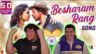 Americans React to Besharam Rang Song | Pathaan | Shah Rukh Khan, Deepika Padukone | Vishal & Sheykh