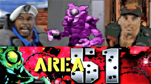 Area 51 (PS1 / PSX) Longplay & Walkthrough (All Unique Secret Rooms) HD