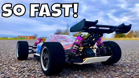 SMASHED my PB with a Cheap 'Speed Run' RC Car! WLtoys 124019