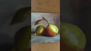 How to paint a still life painting: EDGES